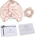 [3 Pc Gift Set] 100% Pure Mulberry Silk Bonnet