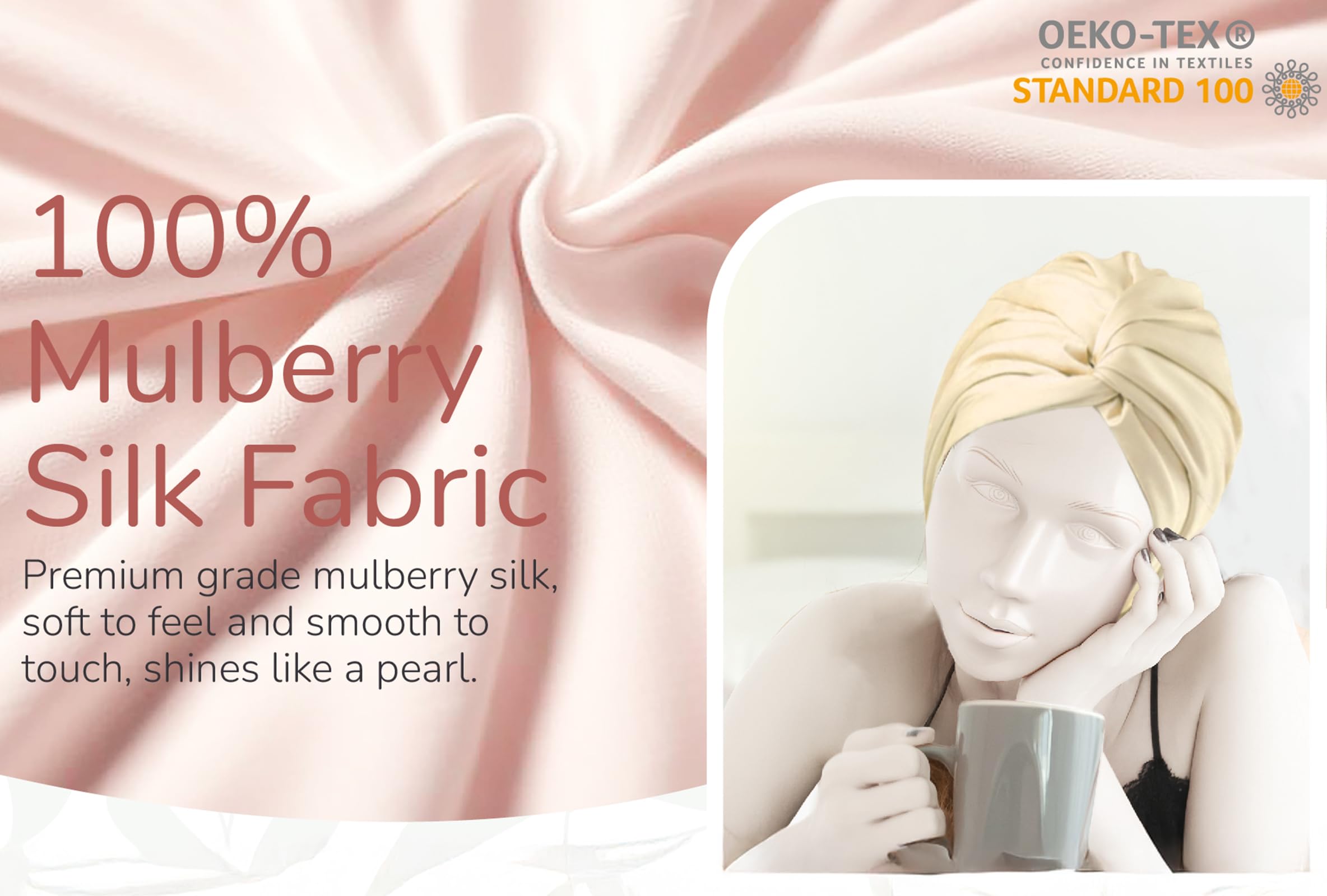 [Gift Set] Luxurios Mulberry Silk Bonnet