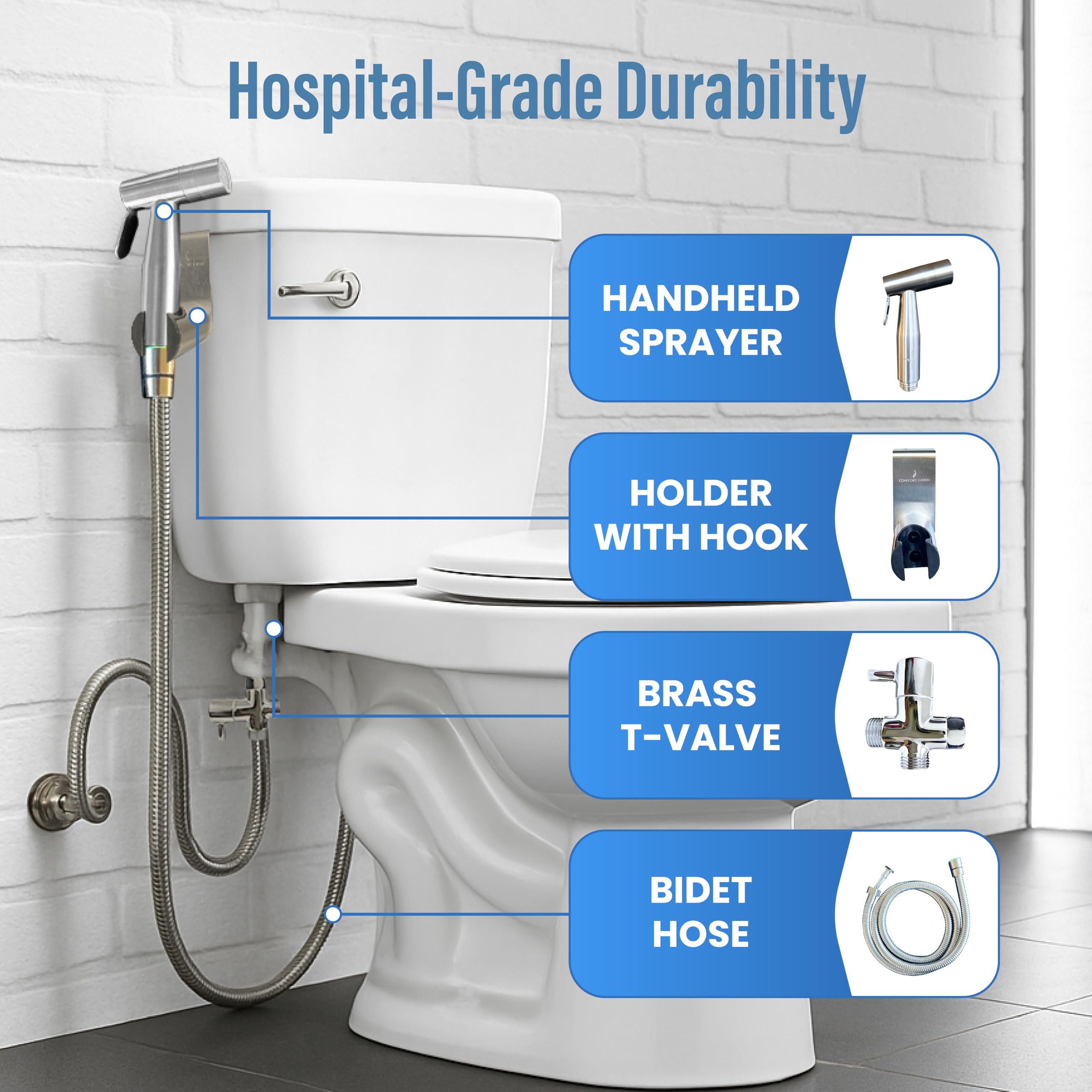 Premium Handheld Bidet Sprayer