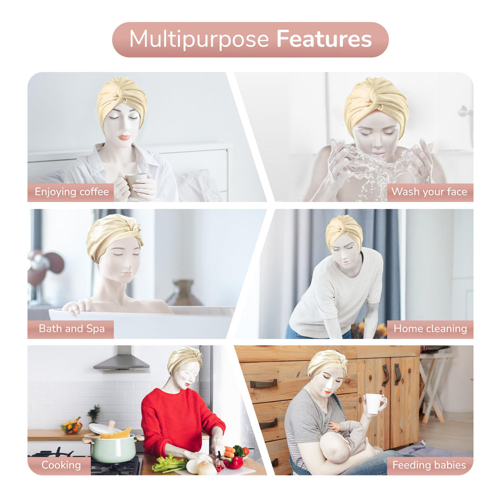 [Gift Set] Luxurios Mulberry Silk Bonnet